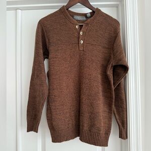 Oscar de la Renta Men's Brown Sweater